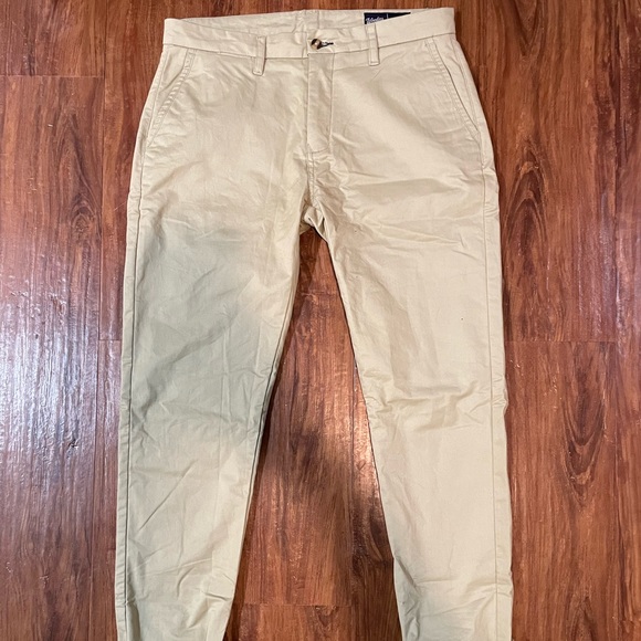 woodies Pants Woodies Olive Flannel Lined Stretched Chino Poshmark